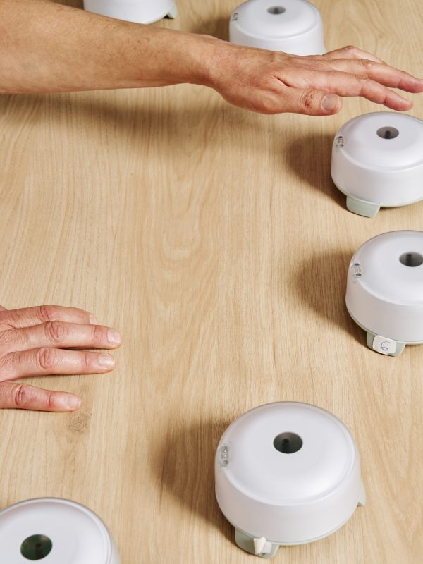 persona adulta en tratamiento contra el parkinson